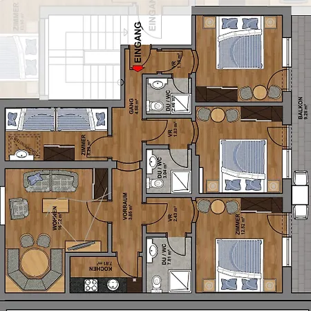 Apartman A Casa Bernstein