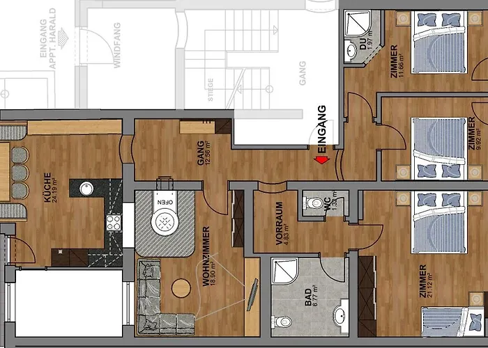 A Casa Bernstein Appartement